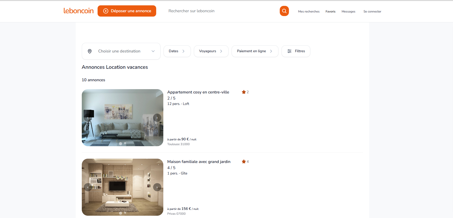 Projet Web & Extension Leboncoin